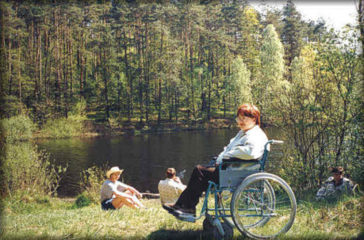 Nad  jeziorem