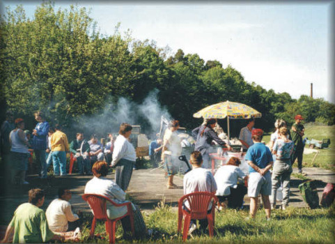 Piknik na terenie DPS.